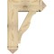 Ekena Millwork Funston Arts and Crafts Rough Sawn Bracket w/ Offset Brace, Douglas Fir, 8"W x 22"D x 30"H BKT0806X22X30FST03RDF - alternate 3